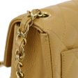 Chanel Beige Caviar Mini Classic Square Flap Shoulder Bag 17 Fashion