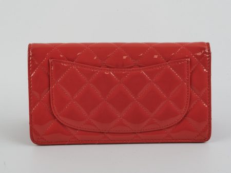 Chanel Yen Wallet Orange Online Hot Sale