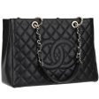 CHANEL CAVIAR QUILTED LEATHER GST TOTE BAG on Sale