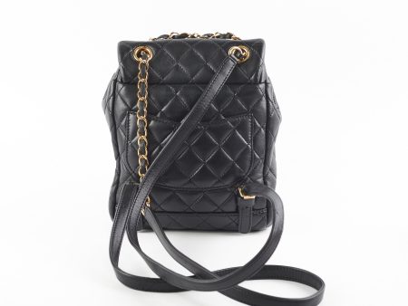 Chanel Quilted Urbanspirit Backpack Black Hot on Sale