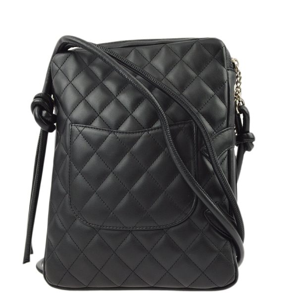 Chanel Black Calfskin Cambon Ligne Shoulder Bag Hot on Sale