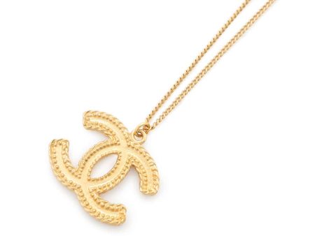 CHANEL CC Logo Necklace A60024 Metal Online now