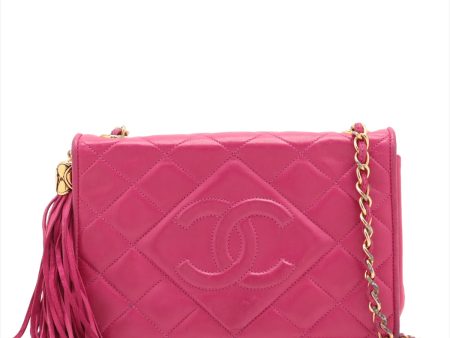 Chanel Matrasse in Chain Shoulder Bag Pink G  1st For Sale