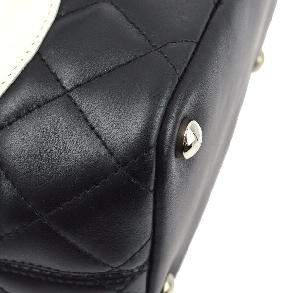 Chanel Black Calfskin Cambon Ligne Tote Handbag Hot on Sale