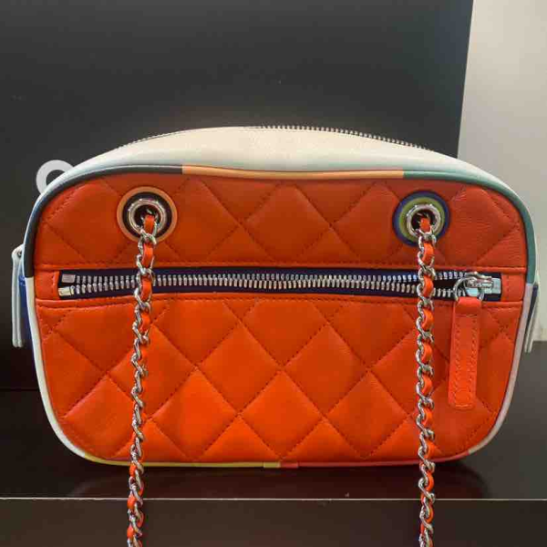 Chanel Chain Camera Case, Multicolor Calfskin Online Sale