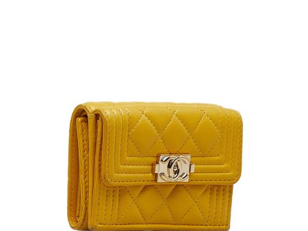 Chanel Boy Flap Compact Wallet Online Sale