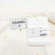 Chanel size 34 21P Camellia Jacket Cotton White on Sale