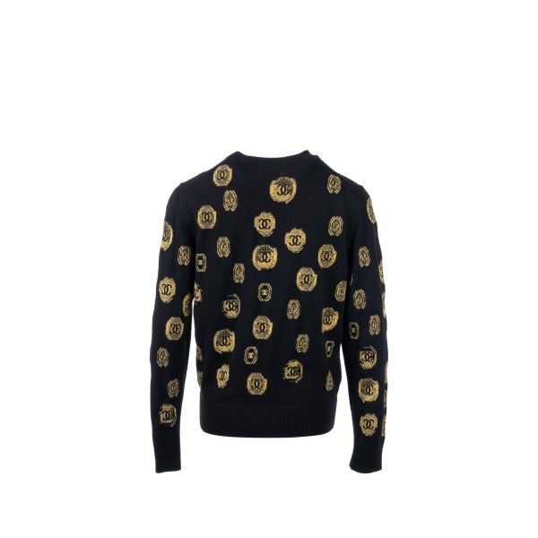 Chanel Size 40 21A Pullover sweater CASHMERE Black Gold Online