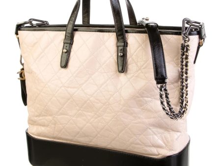 CHANEL AGED CALFSKIN QUILTED GABRIELLE TOTE BAG Sale