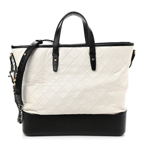 CHANEL AGED CALFSKIN QUILTED GABRIELLE TOTE BAG Sale