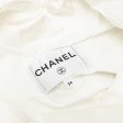 Chanel Size 34 22S Sequins Jacket and Skirt Suit Cotton Polyester White Multicolour Hot on Sale