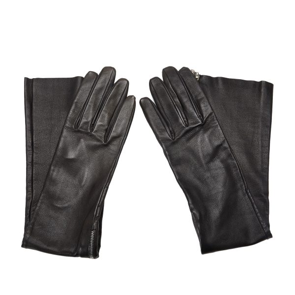 Chanel Camellia Lambskin Tall Gloves For Discount