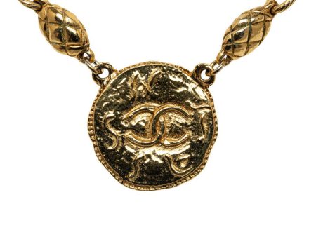 Chanel Coco Coin Necklaces G   Chanel on Sale