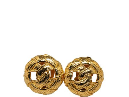 Chanel Coco Twist Motif Earrings G   Chanel Discount