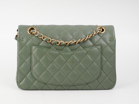 ITEM 30 - Chanel Classic Small Double Flap Iridescent Green 18C Fashion