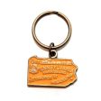 Pennsylvania Keychain - High Quality Thick Metal State Key Ring Discount