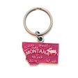 Montana Keychain - High Quality Thick Metal State Love Key Ring For Discount