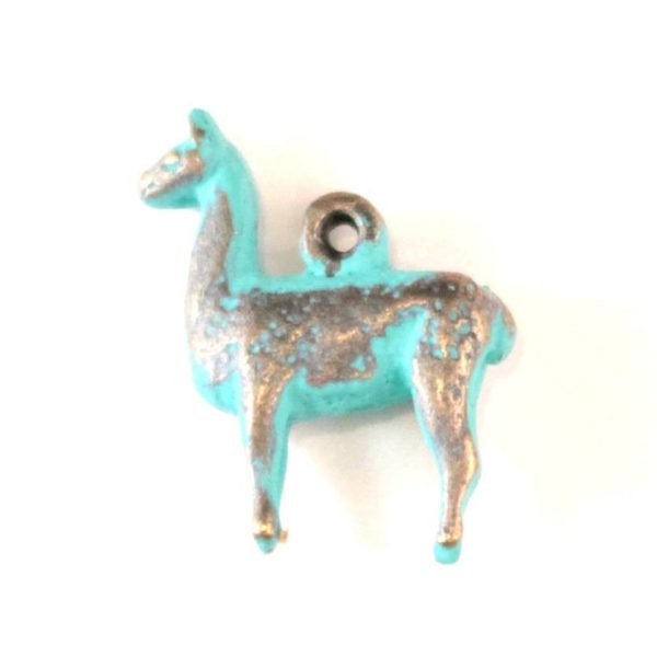 Llama Charm Bracelet, Necklace, or Charm Only Online now