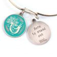 Stand Out Token Charm Bracelet, Necklace, or Charm Only Hot on Sale