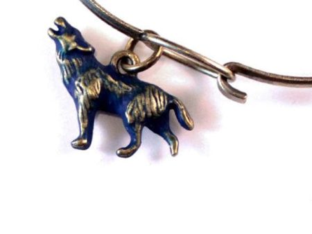 Wolf Charm Bracelet or Necklace Sale