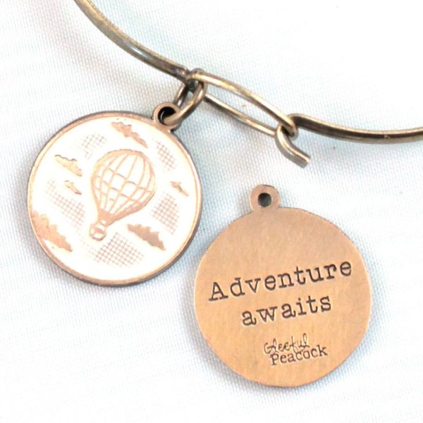 Adventure Token Charm Bracelet, Necklace, or Charm Only Cheap