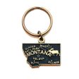 Montana Keychain - High Quality Thick Metal State Love Key Ring For Discount