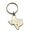 Texas Key Chain - High Quality Thick Metal State Key Ring For Discount