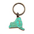 New York Key Chain - High Quality Thick Metal State Key Ring Online Hot Sale