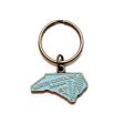 North Carolina Keychain - High Quality Thick Metal State Love Key Ring Supply