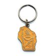 Wisconsin Key Chain - High Quality Thick Metal State Key Ring Online Hot Sale