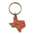 Texas Key Chain - High Quality Thick Metal State Key Ring For Discount