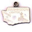 Washington State Love Charm Bracelet, Necklace, or Charm only Online