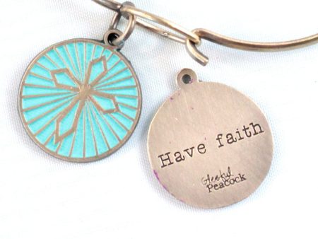 Faith Token Charm Bracelet, Necklace, or Charm Only Hot on Sale