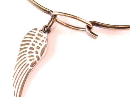 Wing Charm Bracelet or Necklace Hot on Sale