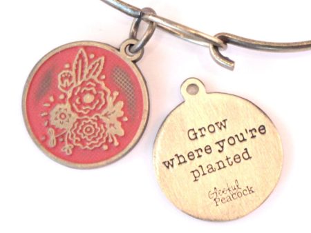 Grow Token Charm Bracelet, Necklace, or Charm Only Discount