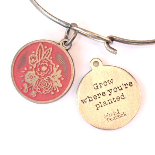 Grow Token Charm Bracelet, Necklace, or Charm Only Discount