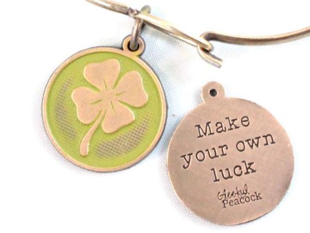 Luck Token Charm Bracelet, Necklace, or Charm Only For Sale