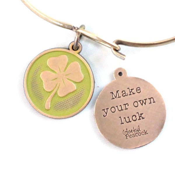 Luck Token Charm Bracelet, Necklace, or Charm Only For Sale