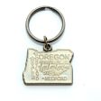 Oregon Keychain - High Quality Thick Metal State Love Key Ring Online now