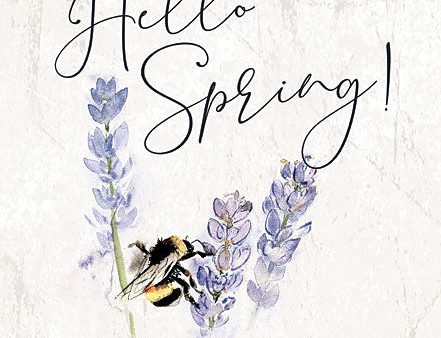 DOG136 - Hello Spring Bee - 12x16 on Sale